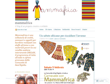 Tablet Screenshot of mammafricadream.wordpress.com