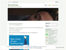 Tablet Screenshot of mattonfire.wordpress.com