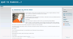 Desktop Screenshot of juancarloslynch.wordpress.com