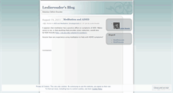 Desktop Screenshot of leslierouder.wordpress.com