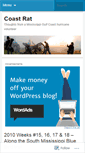 Mobile Screenshot of coastrat.wordpress.com