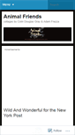 Mobile Screenshot of animalfriendsnyc.wordpress.com
