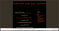 Desktop Screenshot of familiesforthetroops.wordpress.com