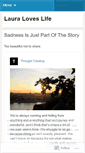 Mobile Screenshot of lauraloveslife.wordpress.com