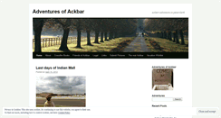 Desktop Screenshot of adventuresofackbar.wordpress.com