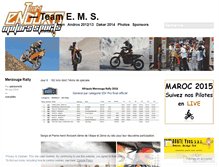 Tablet Screenshot of enduromotorssports.wordpress.com