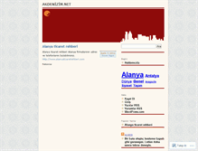 Tablet Screenshot of alanyahaberleri.wordpress.com
