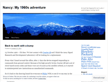 Tablet Screenshot of nancy1934.wordpress.com