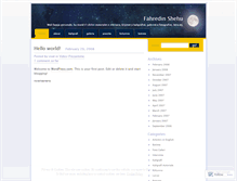Tablet Screenshot of fahredin.wordpress.com