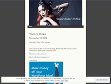 Tablet Screenshot of fashionministry.wordpress.com