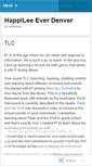 Mobile Screenshot of happileeeverdenver.wordpress.com