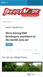 Mobile Screenshot of beastmodeperformance.wordpress.com