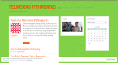 Desktop Screenshot of fithrorozi.wordpress.com