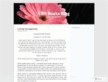 Tablet Screenshot of lrhbooks.wordpress.com