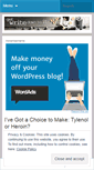 Mobile Screenshot of getwritedowntoit.wordpress.com