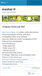 Mobile Screenshot of mashar12.wordpress.com