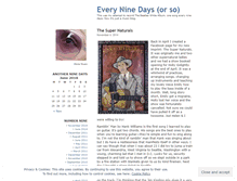 Tablet Screenshot of everyninedays.wordpress.com