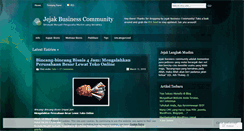 Desktop Screenshot of jejakbusiness.wordpress.com