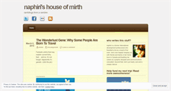Desktop Screenshot of naphiri.wordpress.com