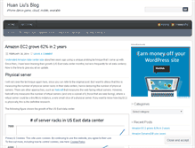 Tablet Screenshot of huanliu.wordpress.com