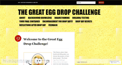 Desktop Screenshot of eggdropchallenge.wordpress.com