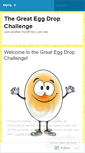 Mobile Screenshot of eggdropchallenge.wordpress.com