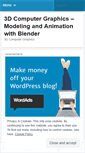 Mobile Screenshot of modeling3d.wordpress.com