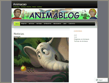Tablet Screenshot of animablog.wordpress.com