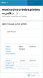 Mobile Screenshot of musicadisco.wordpress.com