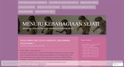 Desktop Screenshot of mun4zahra.wordpress.com