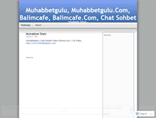 Tablet Screenshot of muhabbetgulu.wordpress.com