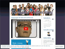 Tablet Screenshot of formacionocupacional.wordpress.com