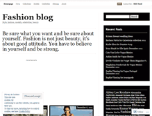 Tablet Screenshot of omgitsfashion.wordpress.com