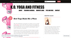 Desktop Screenshot of koyoga.wordpress.com