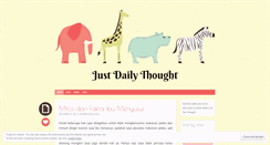 Desktop Screenshot of momthink.wordpress.com