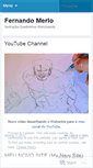 Mobile Screenshot of fernandomerloart.wordpress.com