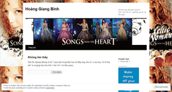 Desktop Screenshot of hgiangbinh.wordpress.com