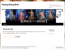 Tablet Screenshot of hgiangbinh.wordpress.com