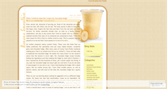 Desktop Screenshot of fooddrinkrecipes.wordpress.com