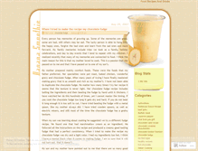 Tablet Screenshot of fooddrinkrecipes.wordpress.com