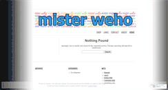 Desktop Screenshot of mrweho.wordpress.com