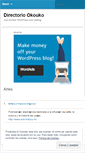 Mobile Screenshot of okouko.wordpress.com