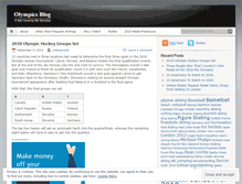Tablet Screenshot of olympicsblog.wordpress.com