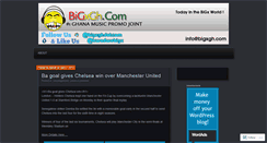 Desktop Screenshot of bigxgh.wordpress.com