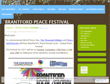 Tablet Screenshot of brantfordpeacefestival.wordpress.com