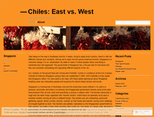 Tablet Screenshot of eastvswestchiles.wordpress.com