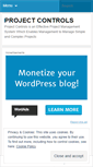 Mobile Screenshot of projctrl.wordpress.com