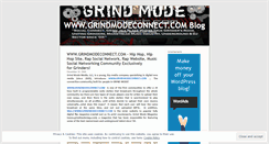 Desktop Screenshot of grindmodeconnect.wordpress.com