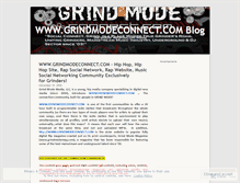 Tablet Screenshot of grindmodeconnect.wordpress.com