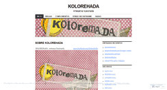 Desktop Screenshot of kolorehada.wordpress.com